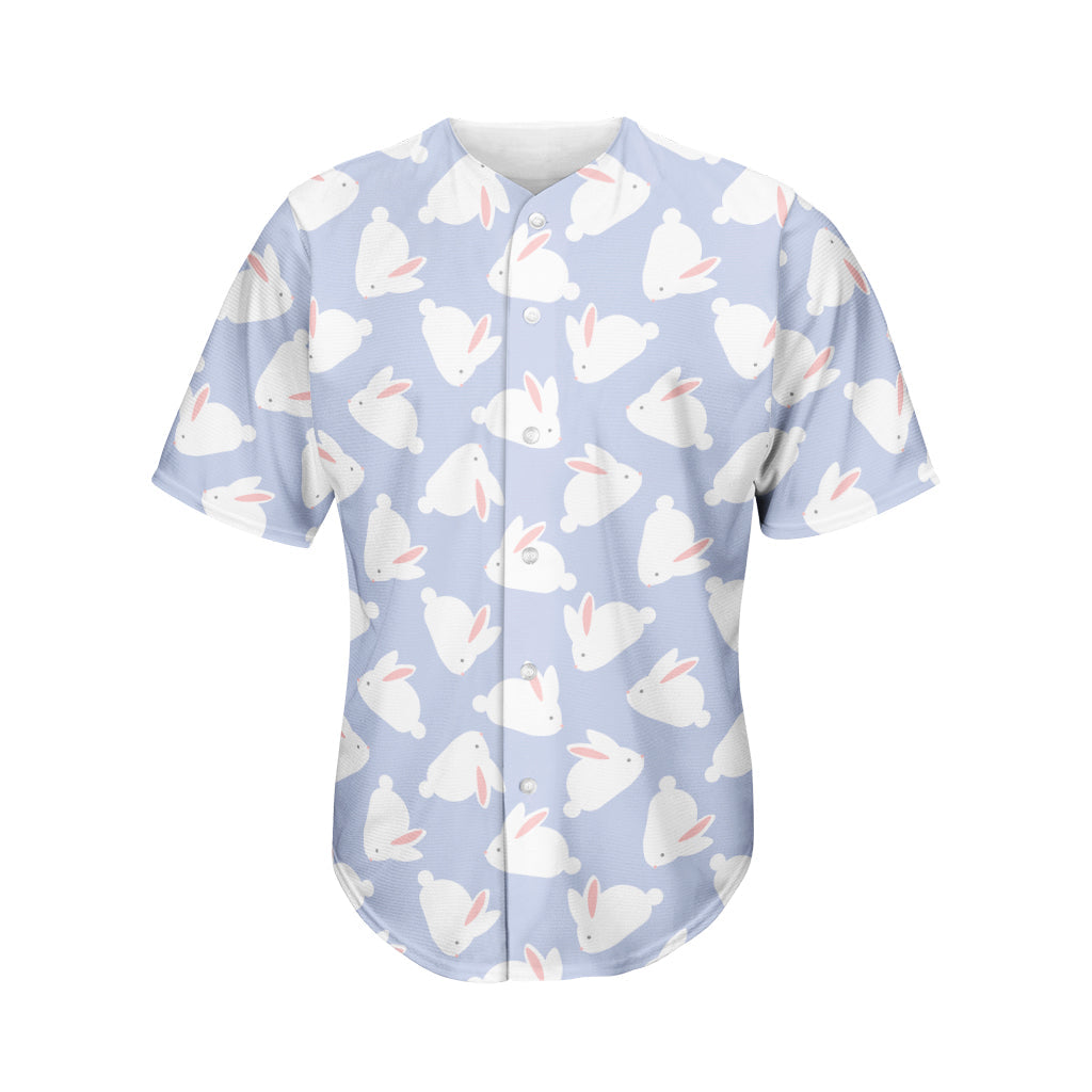 Mini Rabbit Pattern Print Men’S Baseball Jersey 3D Print