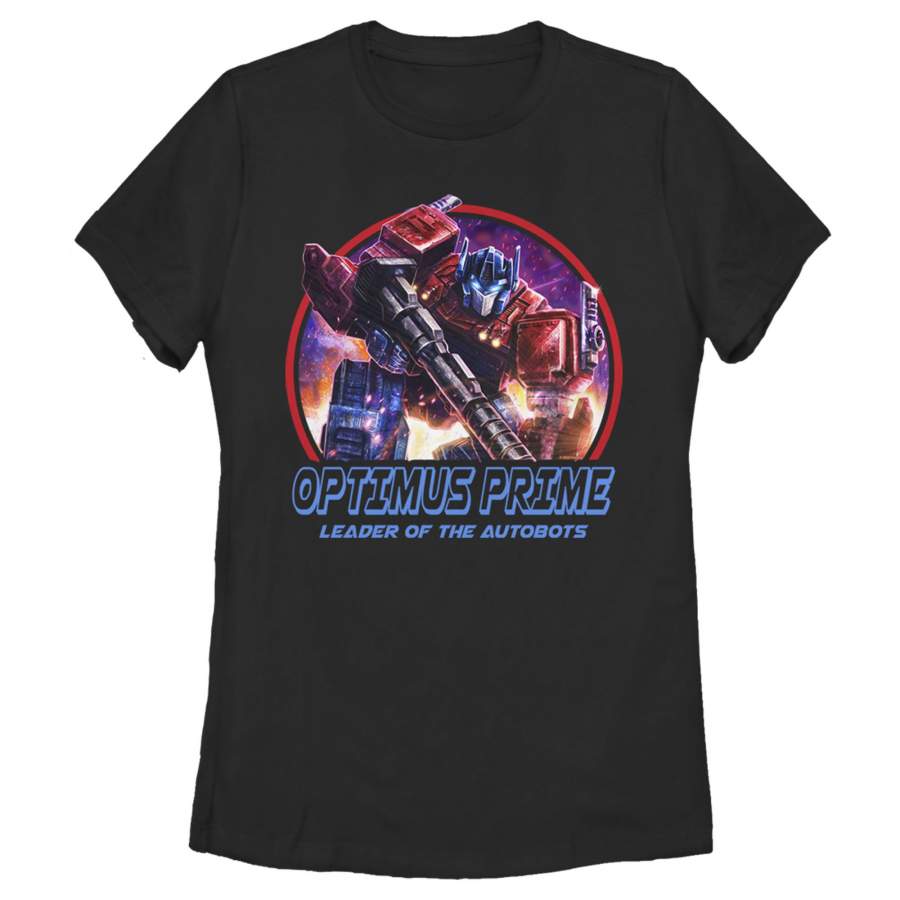 Transformers Women’s Optimus Prime Autobots Leader  T-Shirt