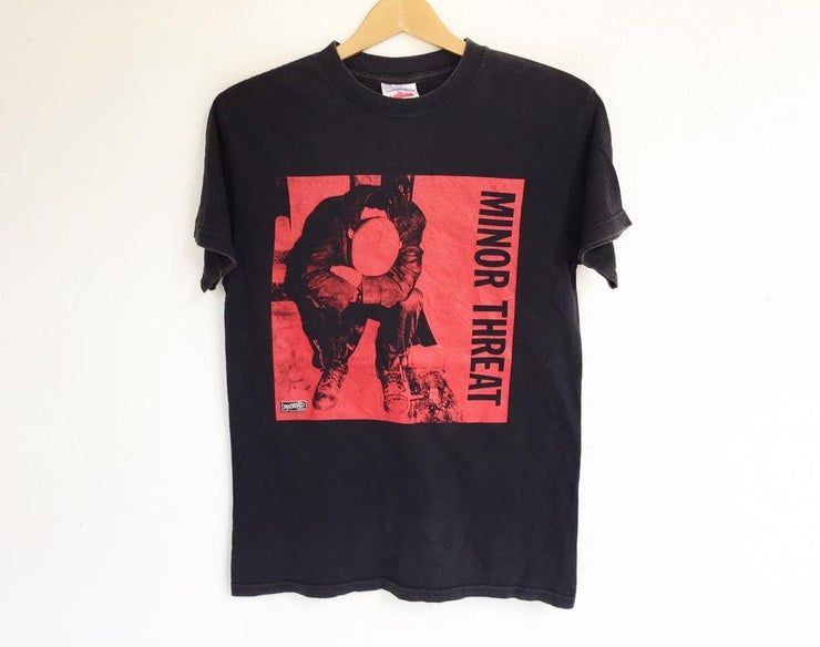 Vintage 90 S Minor Threat Hardcore Punk Nirvana Megadeth Oasis Shirt