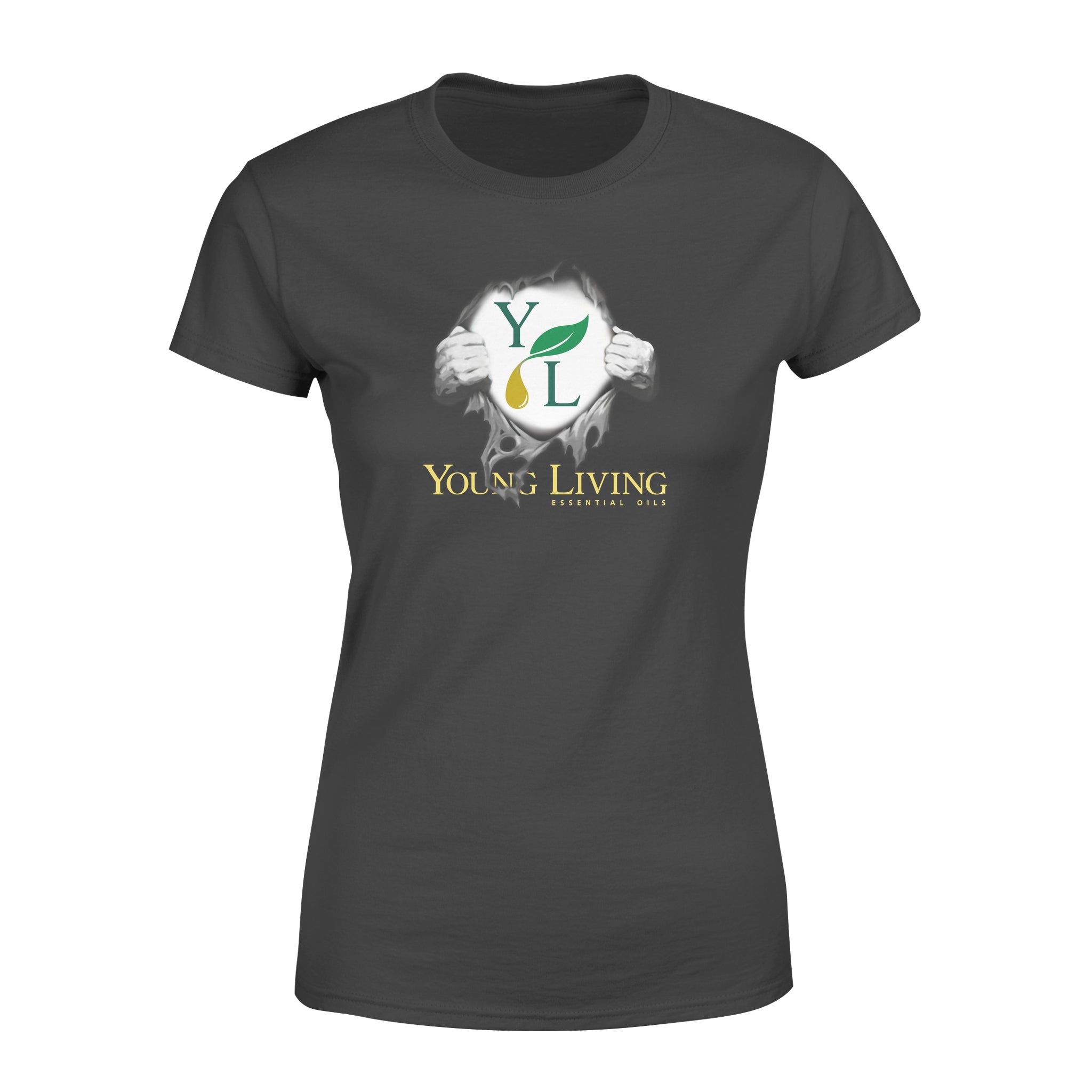 Ff- Young Living Essential Oils Cotton T Shirt