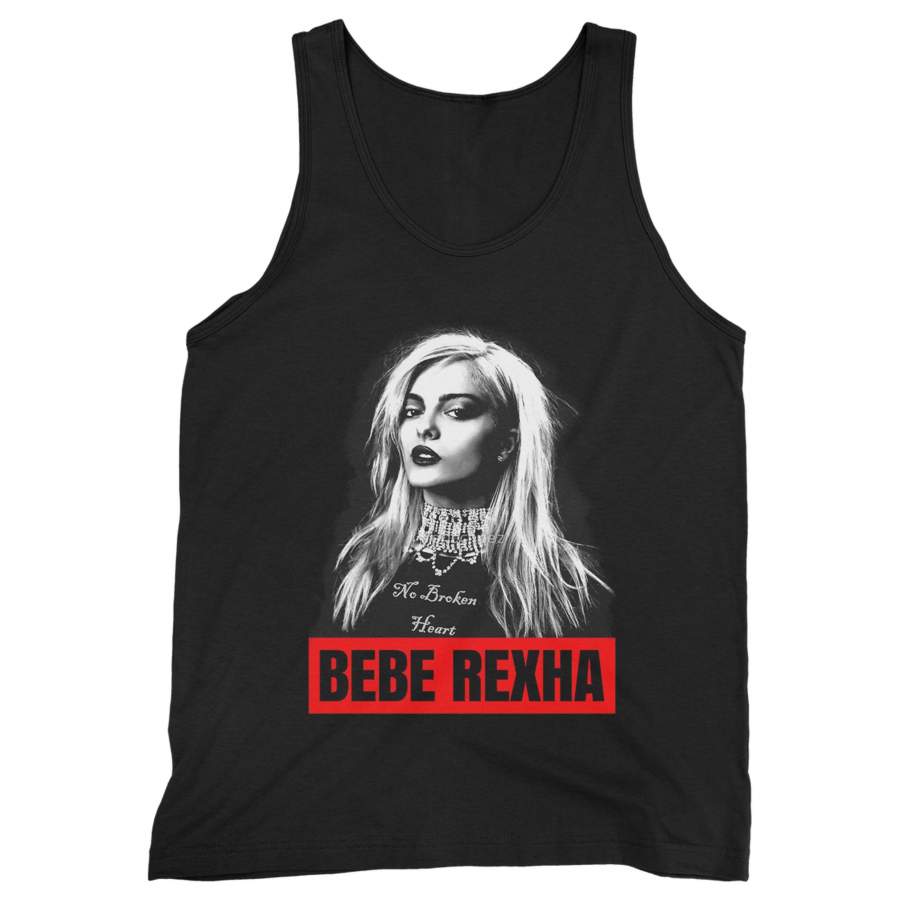 Bebe Rexha No Broken Heart Man’s Tank Top