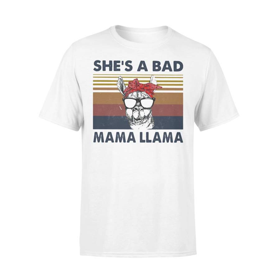 She’s A Bad Mama Llama Vintage T-shirt
