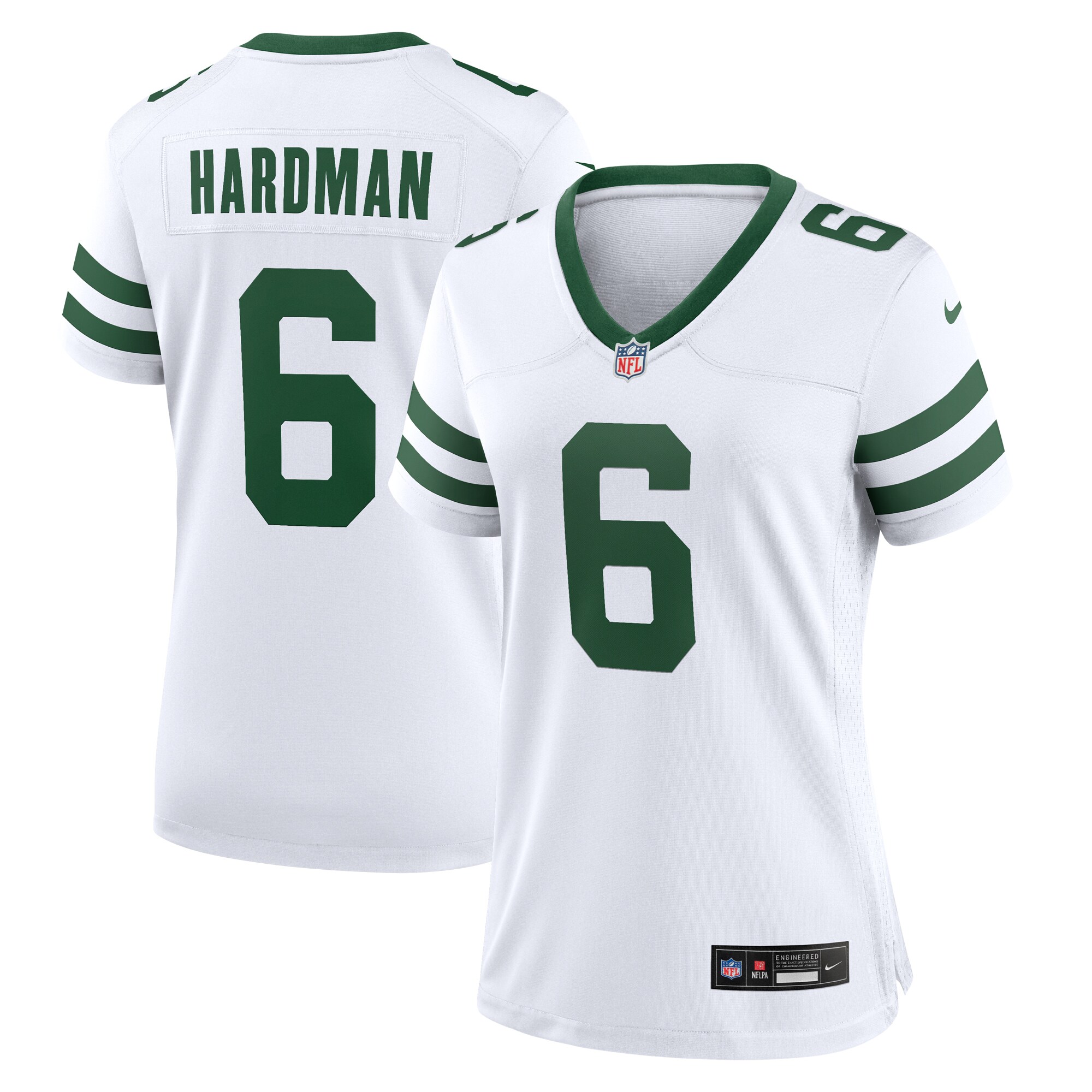 Mecole Hardman New York Jets Women's Legacy Player Game Jersey – White