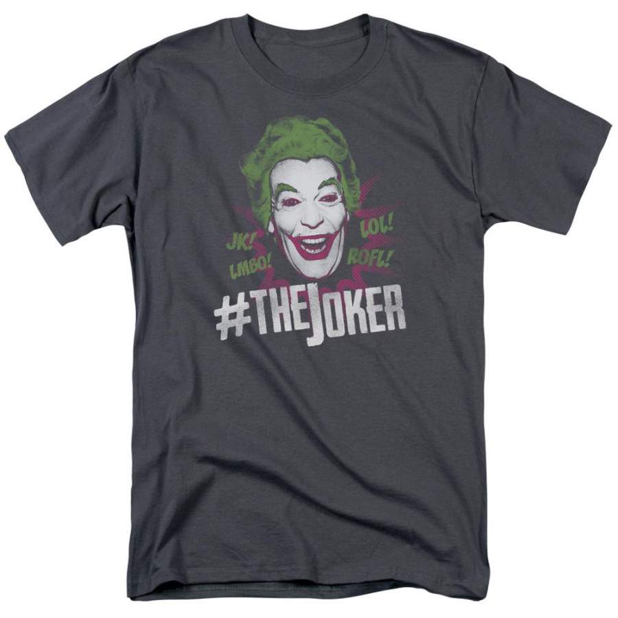 Batman #Joker Men’s 18/1 Cotton Short-Sleeve T-Shirt