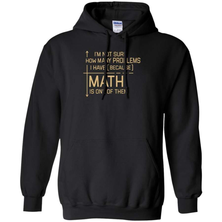 AGR I’m Not Sure How Many Problems I Have Because Math Is One Of Them Hoodie