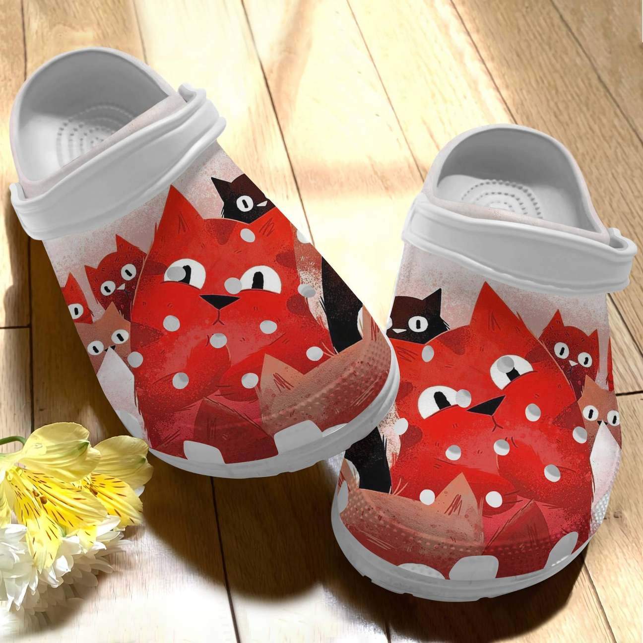 Cat Personalized Clog, Custom Name, Text Curious, Fashion Style For Women, Men, Kid, Print 3D