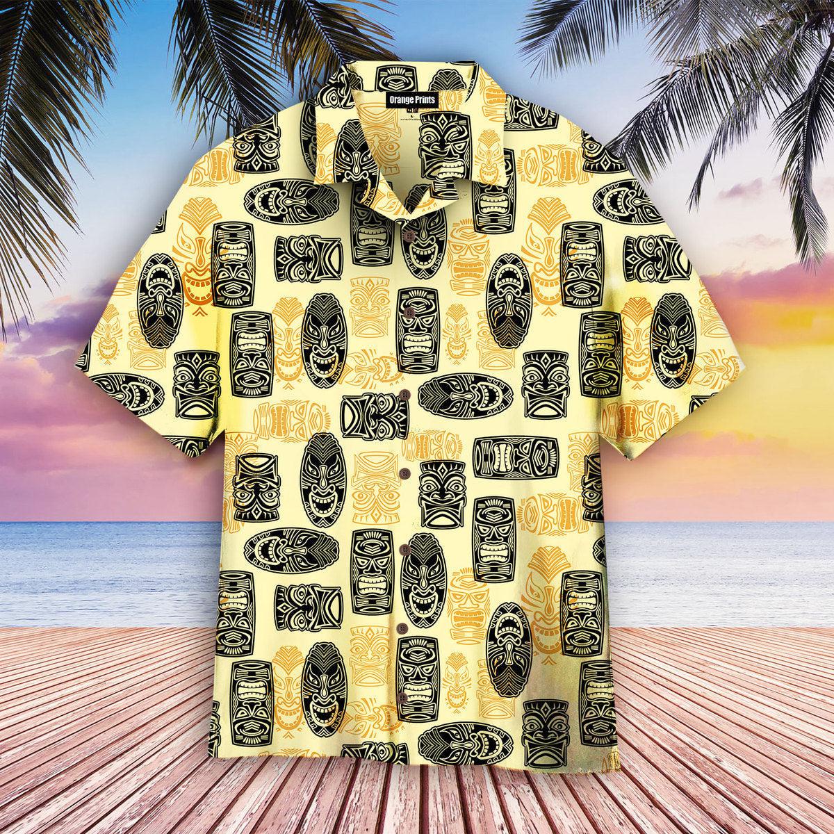 Vintage Tiki Mask Hawaii Shirt For Men Women Ha36640