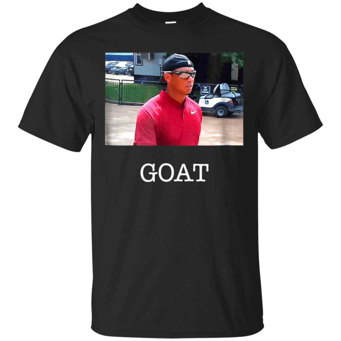 Tiger Golf Lover Funny  shirt Cotton Shirt