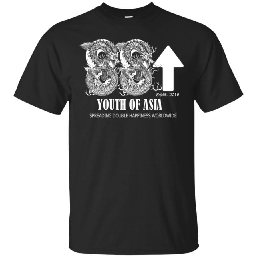 AGR 88 Rising Dragon Youth Asia Mens Cotton T-Shirt