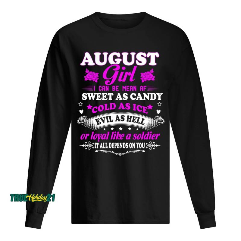 SWEET AS CANDY – AUGUST SHIRT Men’s Long Sleeved T-Shirt