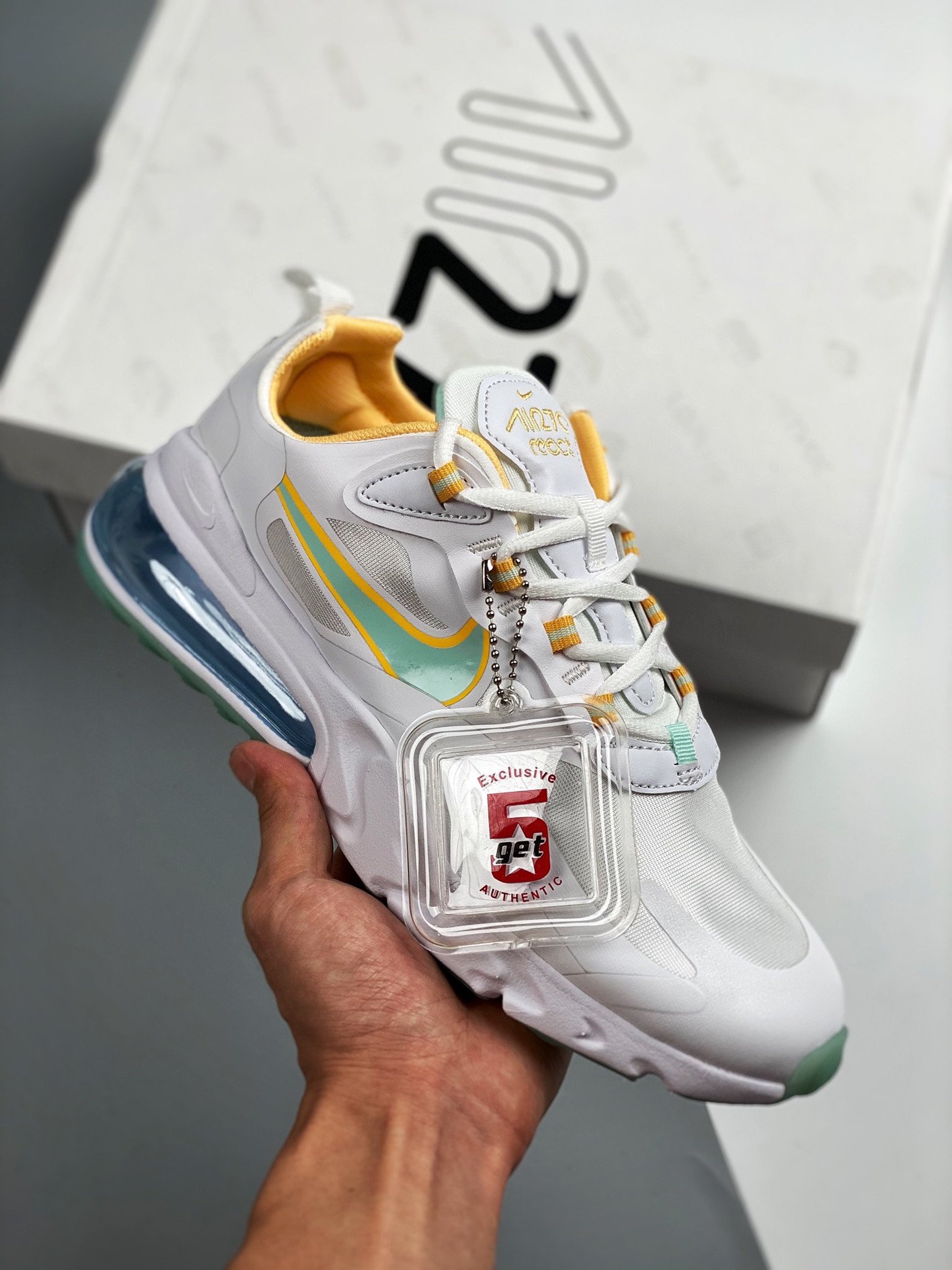 Nike Air Max 270 React Melon Tint Lagoon Pulse 5339774