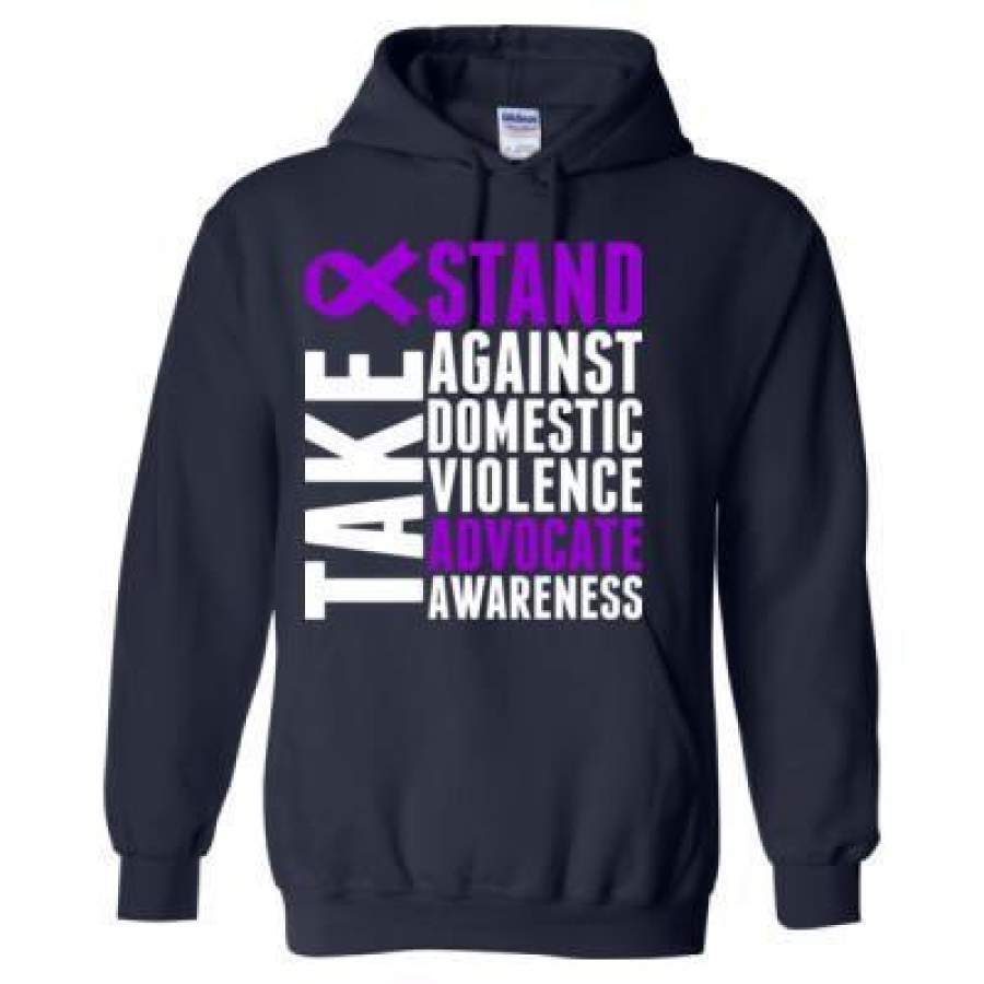 AGR Take Stand Against Domestic Violence Advocate Awareness – Heavy Blend™ Hooded Sweatshirt