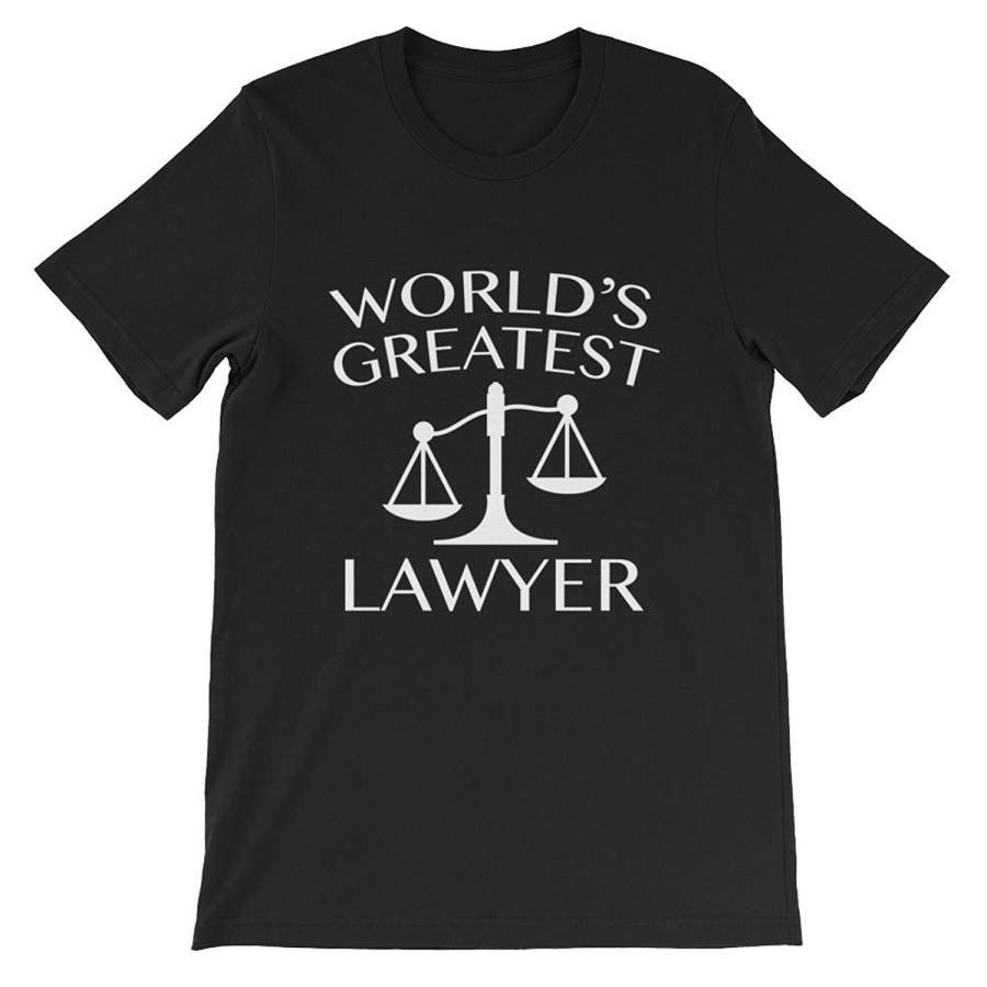 World’S Greatest Lawyer Men T-Shirt Fashion Cotton T-Shirts