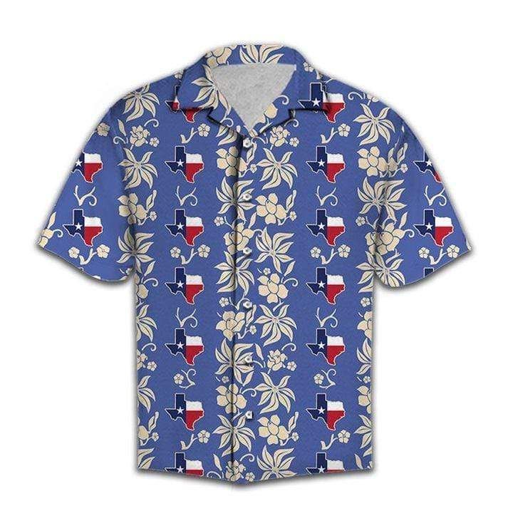 Cover Your Body With Amazing Texas Pattern Hawaii Aloha Shirts H Ha6223