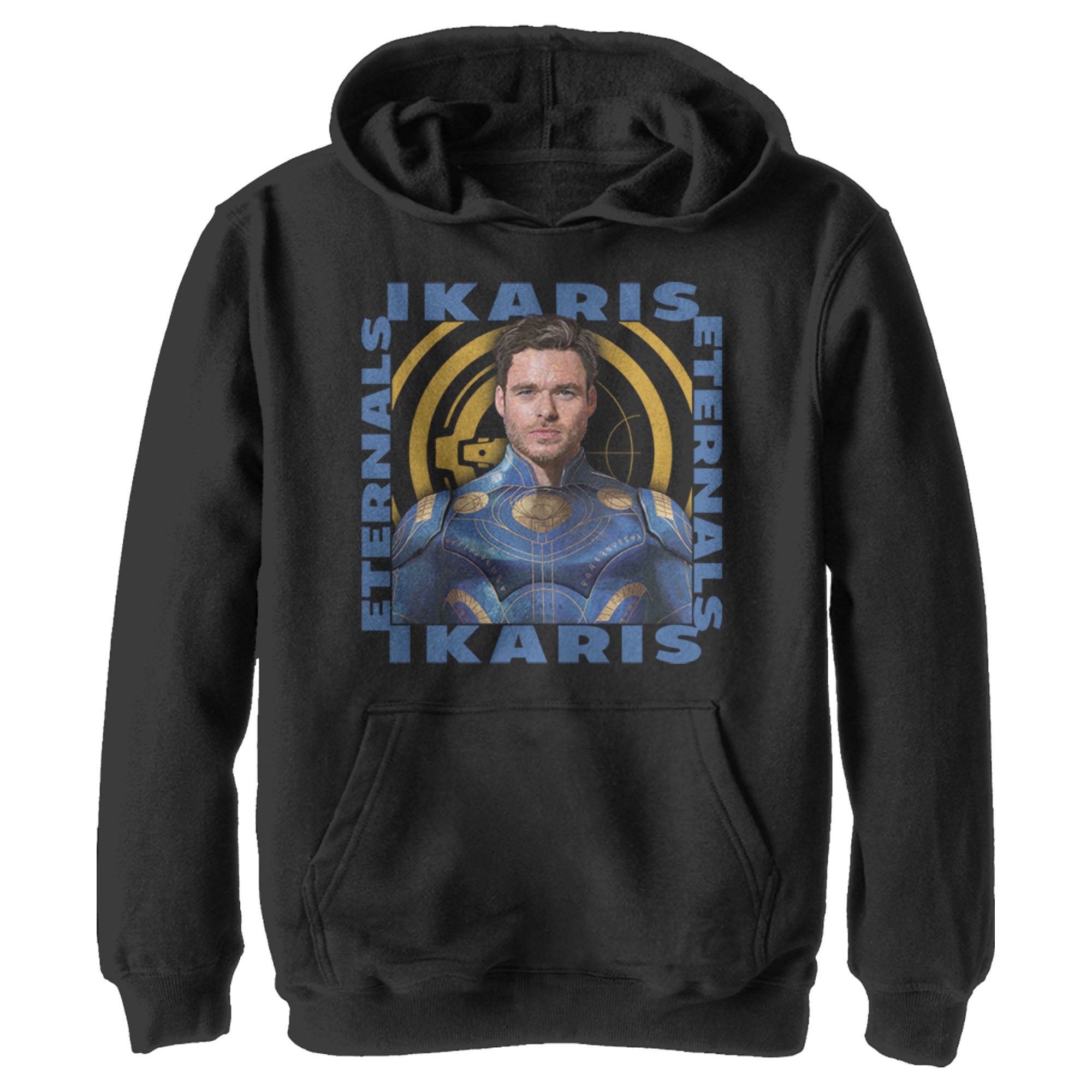 Boy’S Marvel Eternals Ikaris Hero Box Pull Over Hoodie