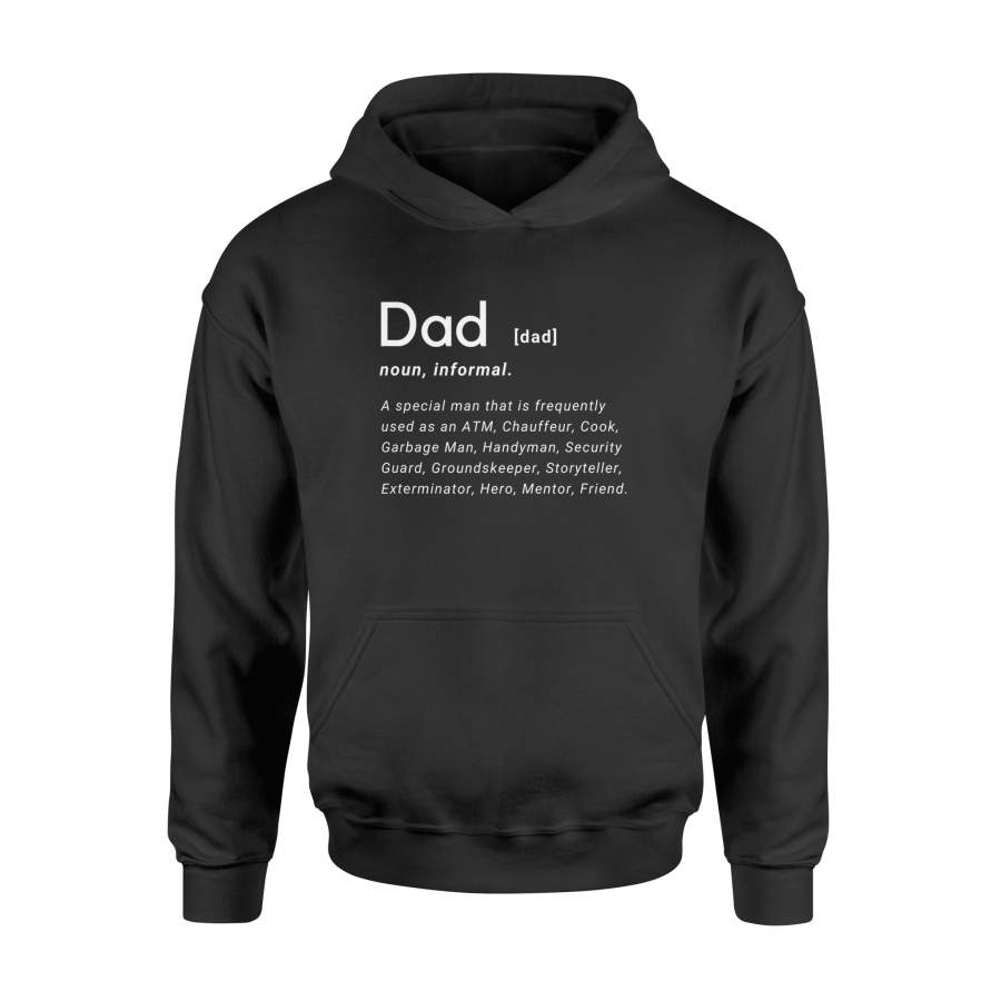 4th of July Dad Definition Mens Hilarious Adult Humor T-shirt – Standard Hoodie