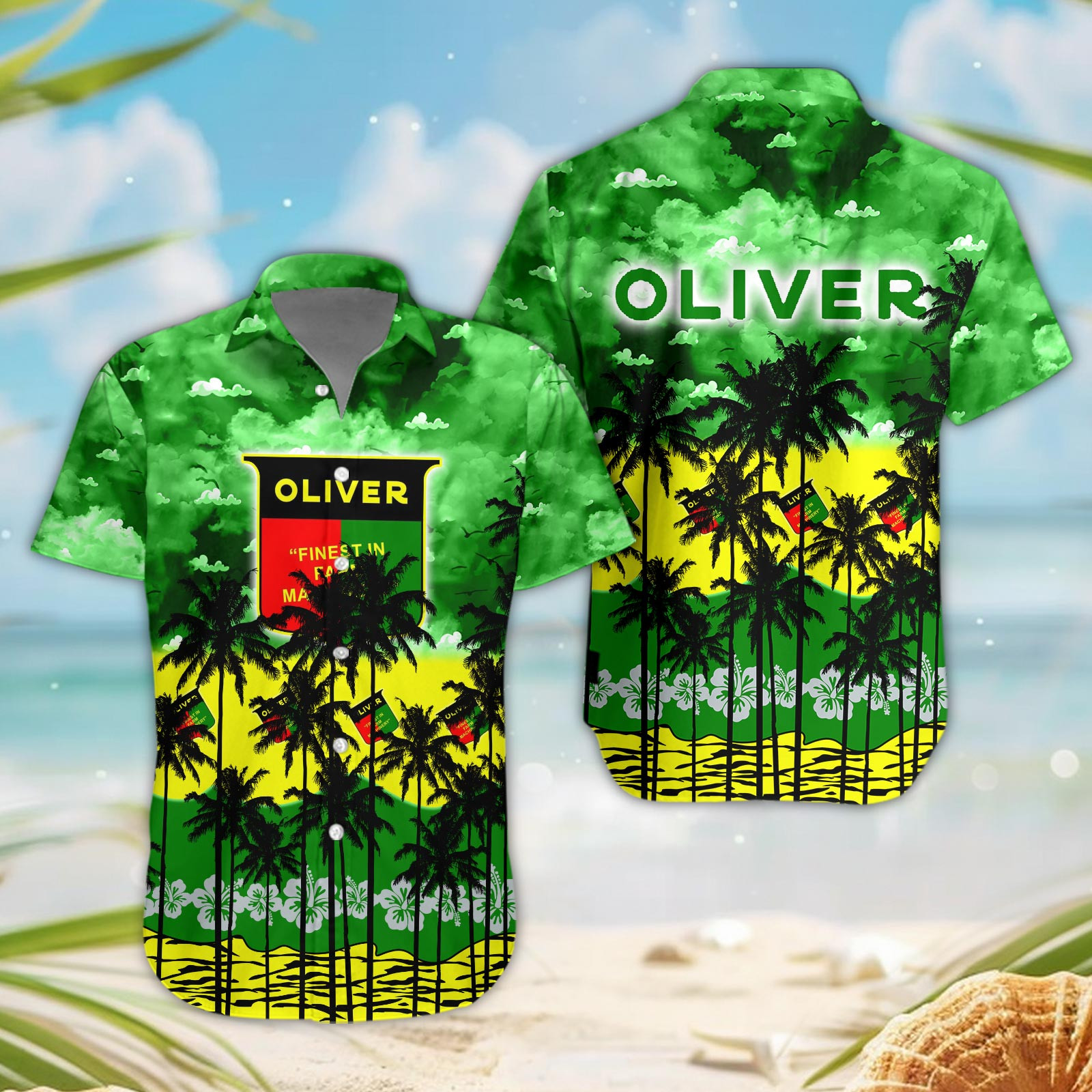 Oliver Tractor Hawaii Shirt