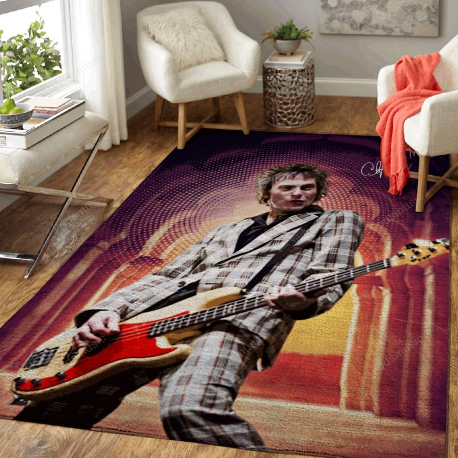 Tommy Stinson – Music Art For Fans Area Rug Living Room Carpet Floor Decor