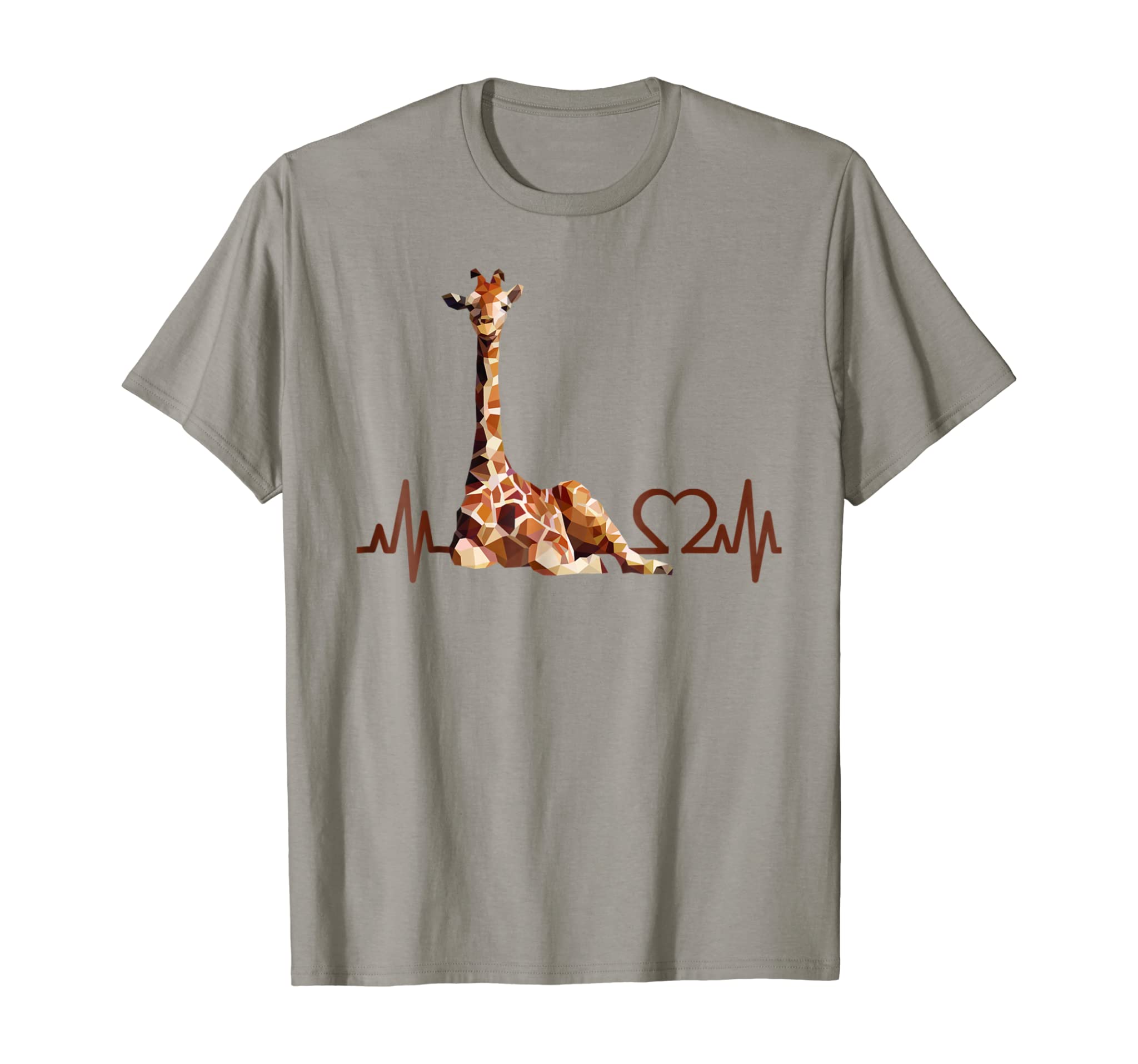 Birthday Giraffe Heartbeat Shirt for Woman Man Kids