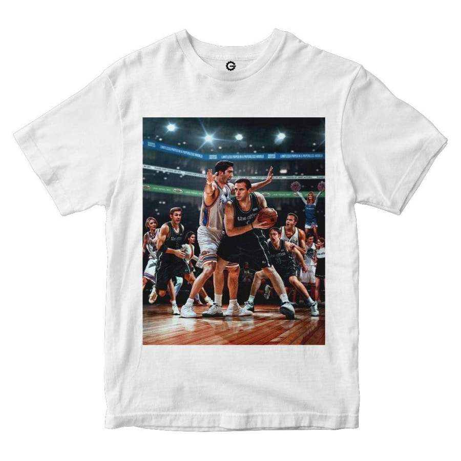 The Office Versus Friends Basketball Custom Men Tshirt