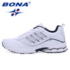 BONA New Most Popular Style Men Running Shoes Outdoor Walking Sneakers Comfortable Athletic Shoes Men For Sport Free Shipping alx