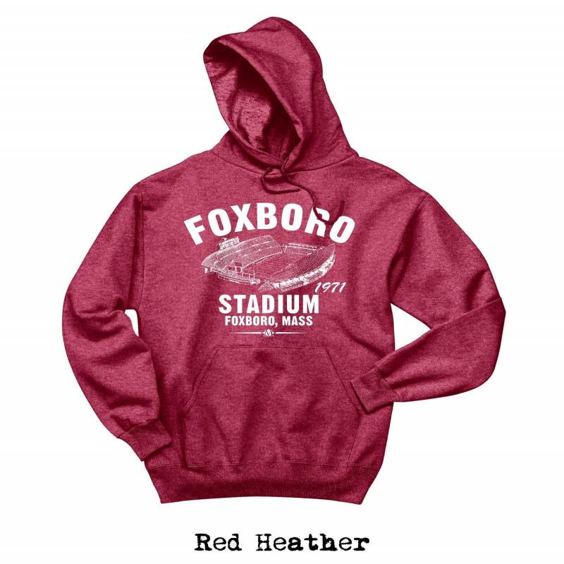 Crushtee Foxboro Stadium 1971 Football Sweatshirt Crewneck or Hoodie Home Of Your New England Patriots Any 2 Tees For 33 Long Sleeve Hoodie