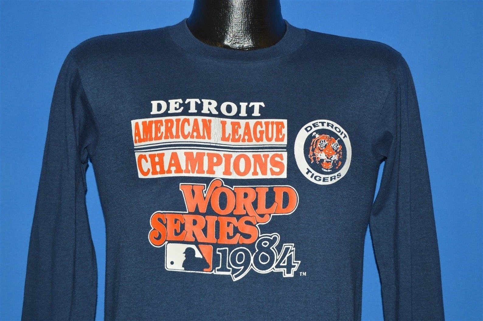 80S Detroit Tigers World Series T-Shirt