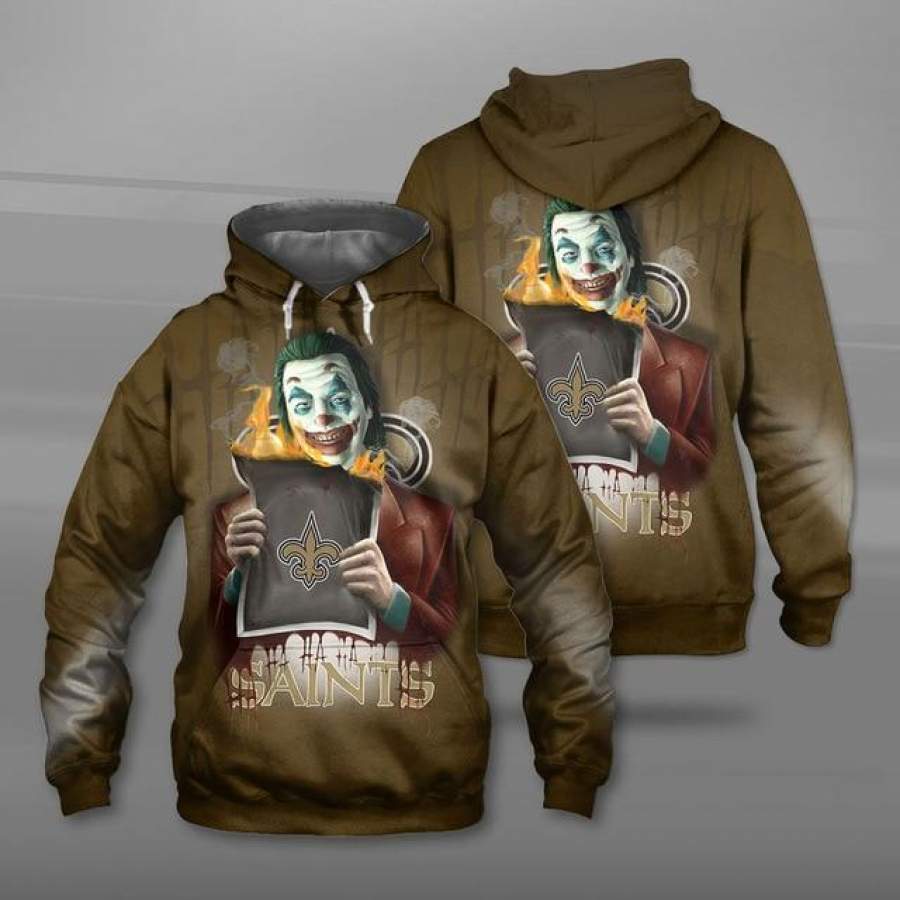 New Orleans Saints Joker Hoodie