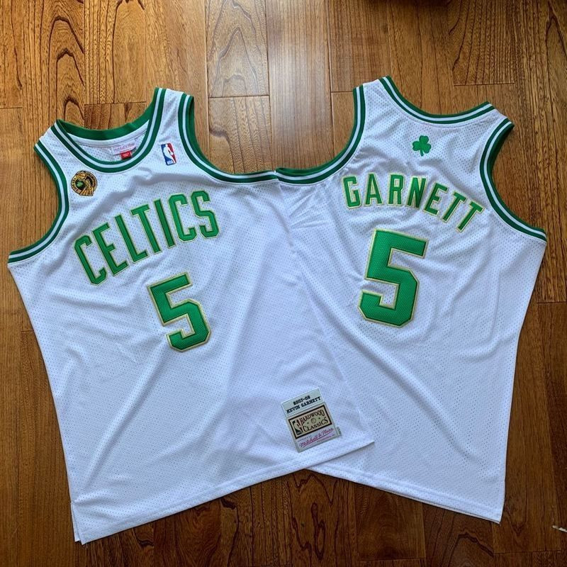 Boston Celtics Kevin Garnett #21 NBA 2020 New Arrival White Jersey Jersey