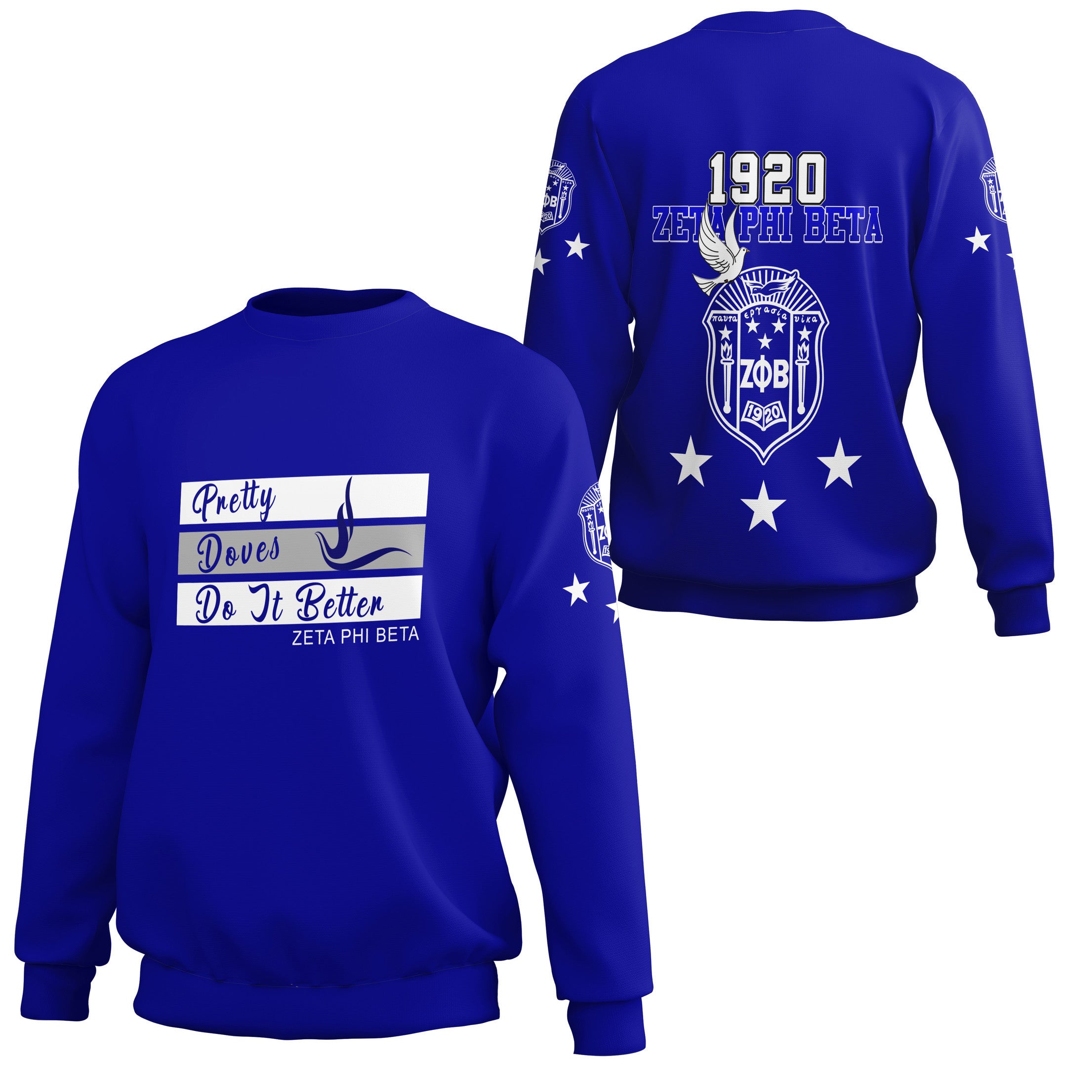 Sorority Sweatshirt – Zeta Phi Beta Greek Life Sweatshirt