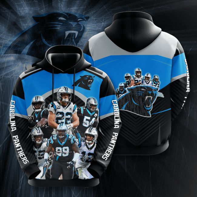 Carolina Panthers 3D Hoodie Pullover Sweatshirt 3D Shirt Gift For Fan