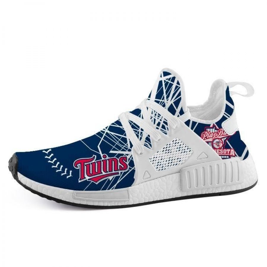 TeeDCMA Minnesota Twins NMD XR1 Lightweight Sneakers, Minnesota Twins Running Shoes