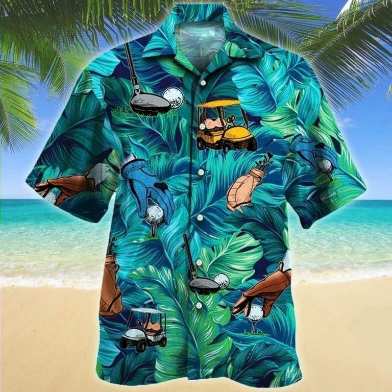 Hawaii Aloha Shirts Golf Lovers Tropical Ha59450