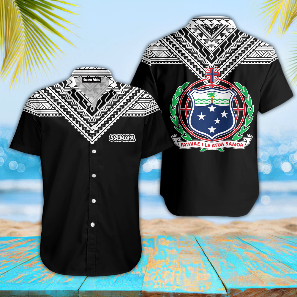 Samoan Hawaii Shirt For Men Women Ha45925