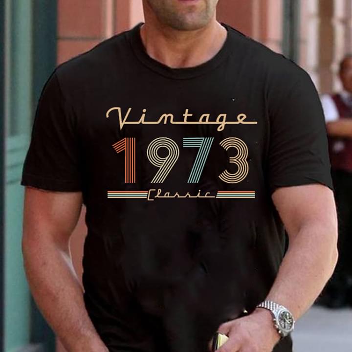 Vintage 1973 Classic Cotton T Shirt