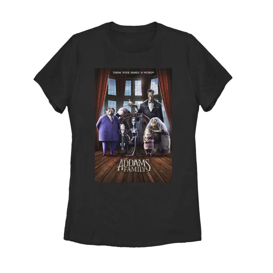 Addams Family Women’s Theatrical Poster  T Shirt