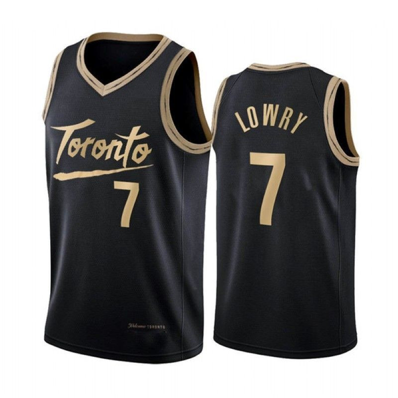 Toronto Raptors Kyle Lowry #7 NBA 2020 New Arrival Black Jersey