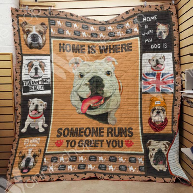 Bulldog Blanket AU0903 90O31