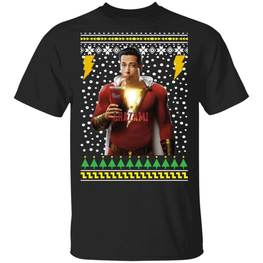 Shazam Ugly Christmas Sweater