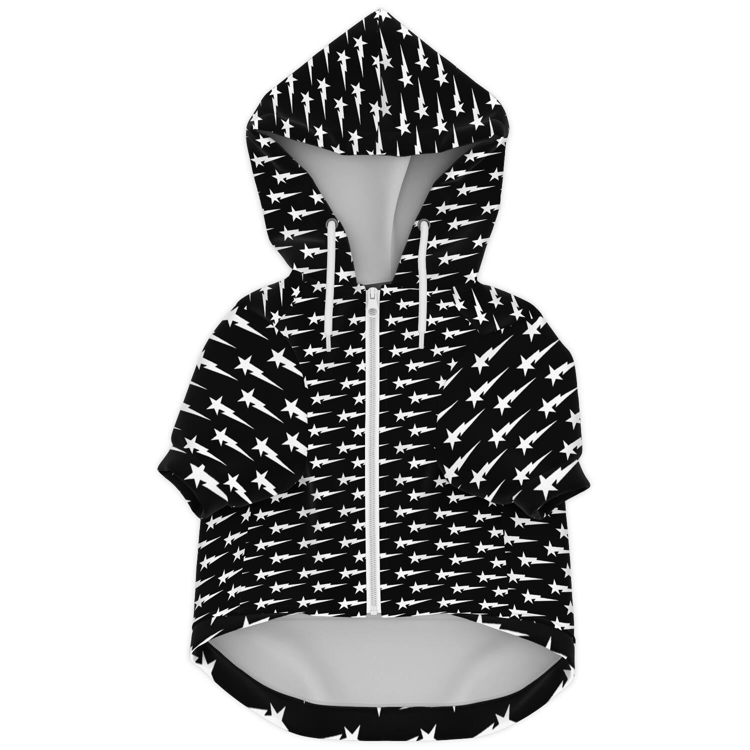 Zip-Up Dog Hoodie – Shooting Stars