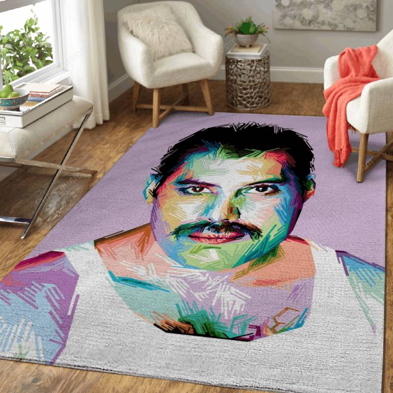 Freddie Mercury – Celebrities Area Rug Carpet