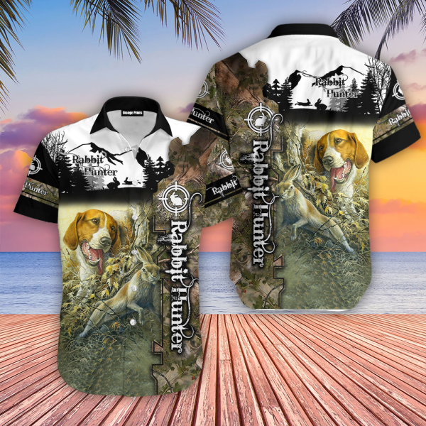 Rabbit Hunting Hawaiian Shirt | For Men & Women | Wt5148