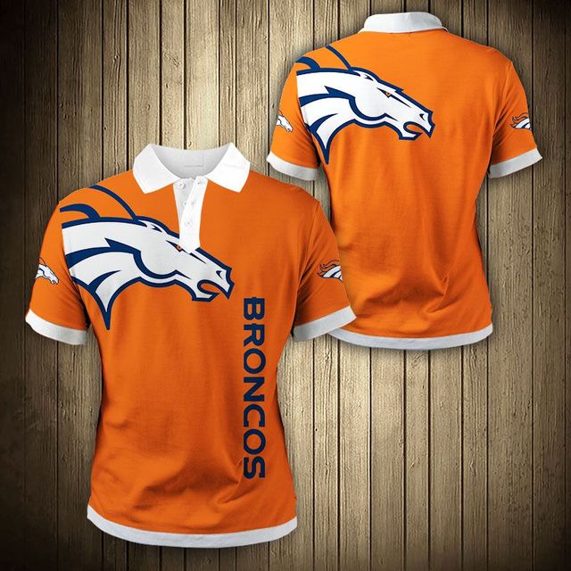 Denver Broncos Flag Polo Shirt