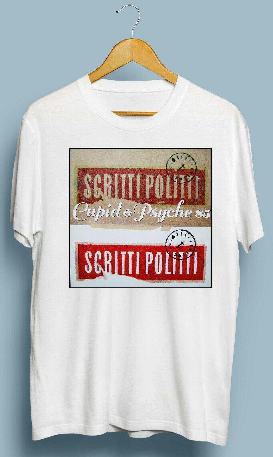 Vintage Scritti Politti Cupid Psyche T Shirt Size S – 5Xl