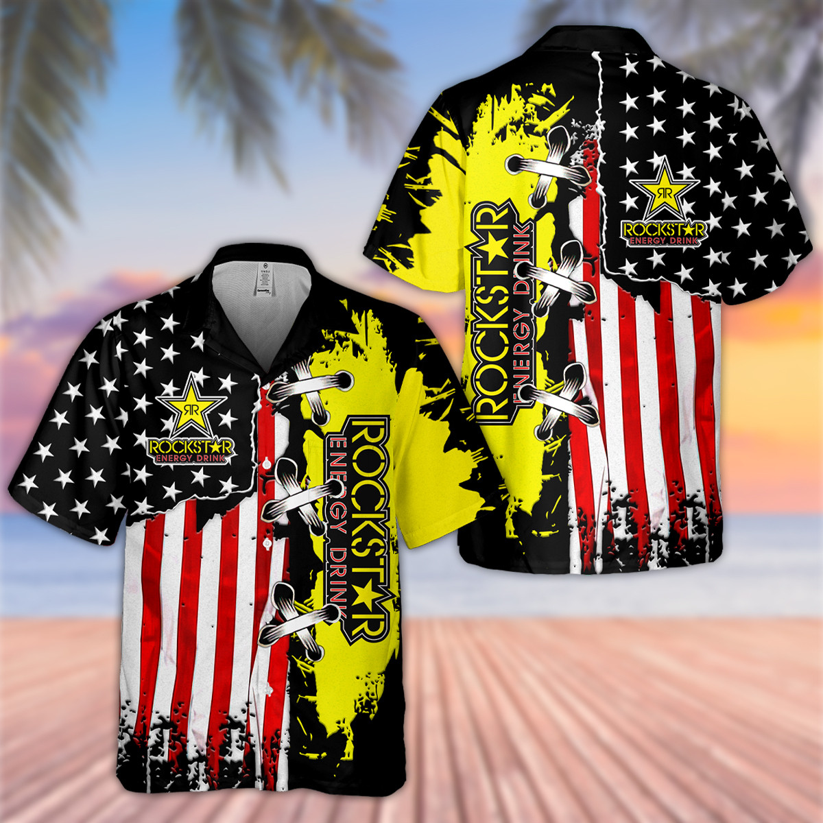 Rs Flag Hawaii Shirt Ha43755