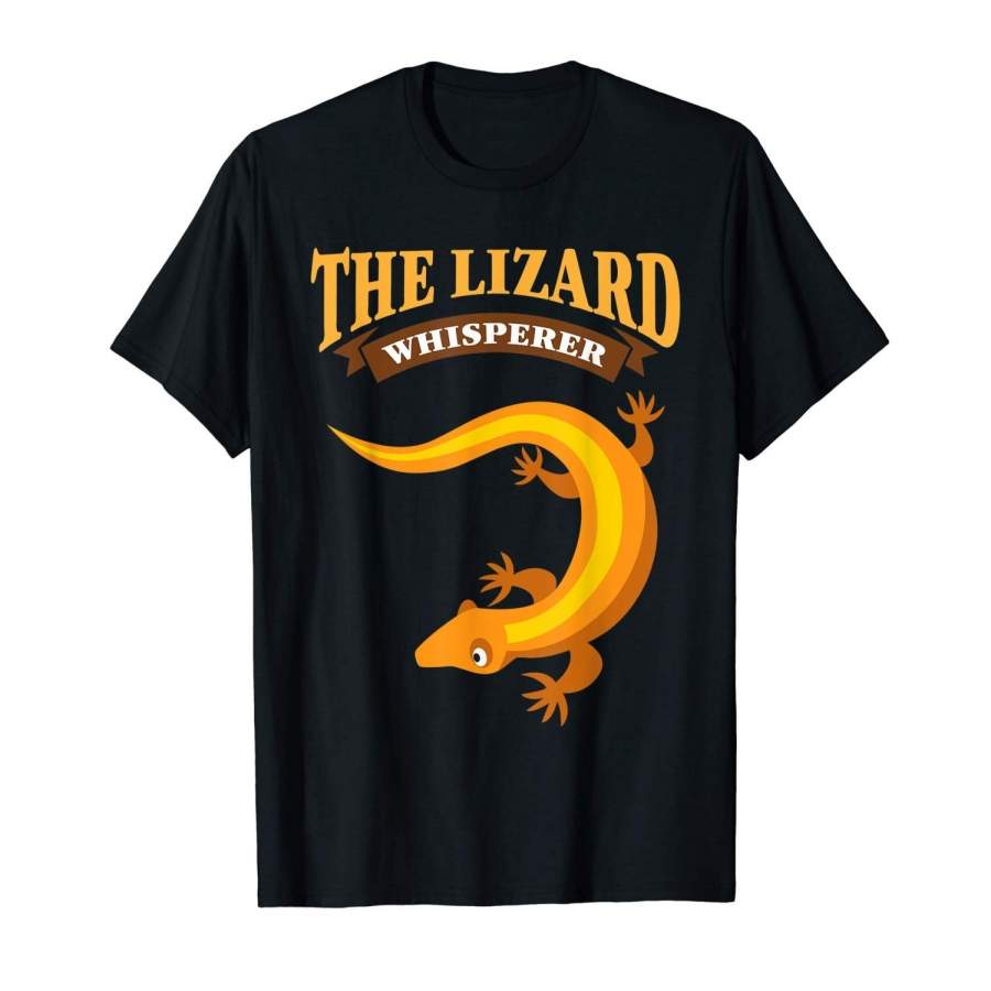 The Lizard Whisperer Reptile Lover T Shirt Tee Men Graphic T-Shirt