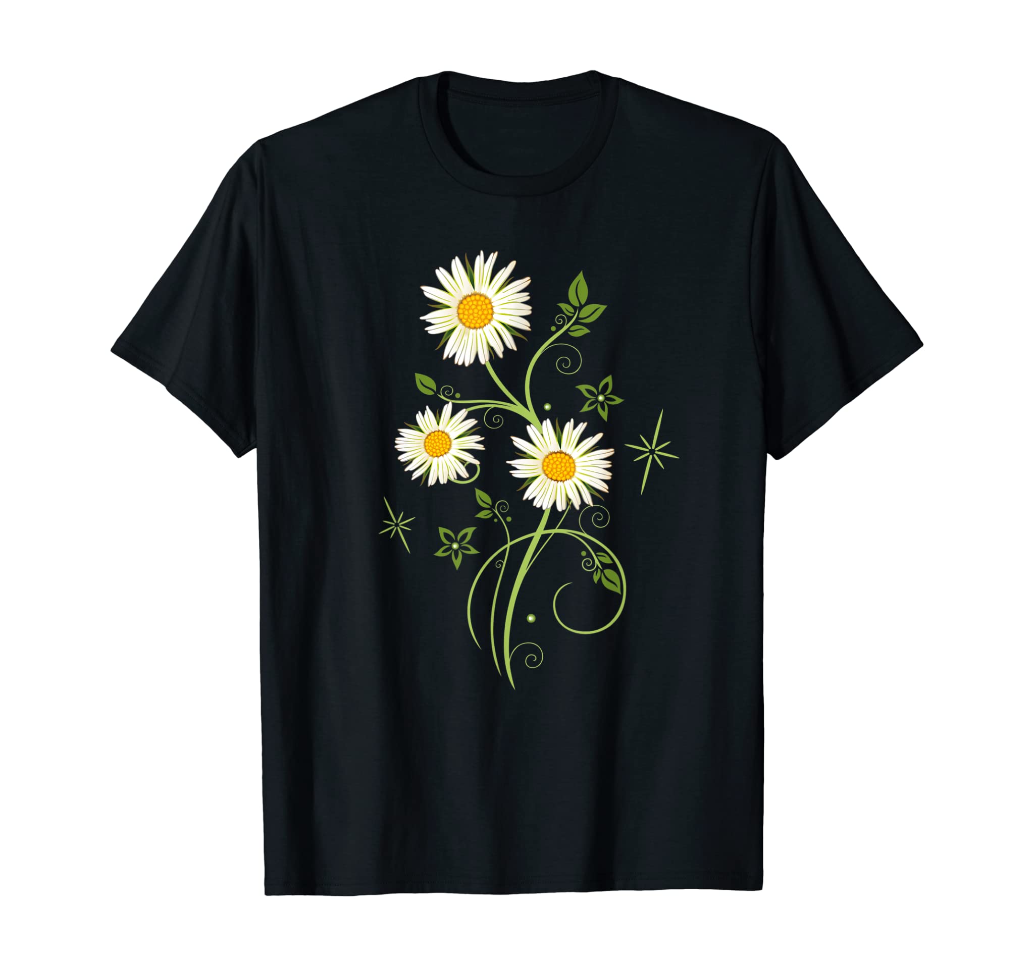 Marguerites Daisy Spring T-Shirt Summer Daisies Flower Shirt T-Shirt