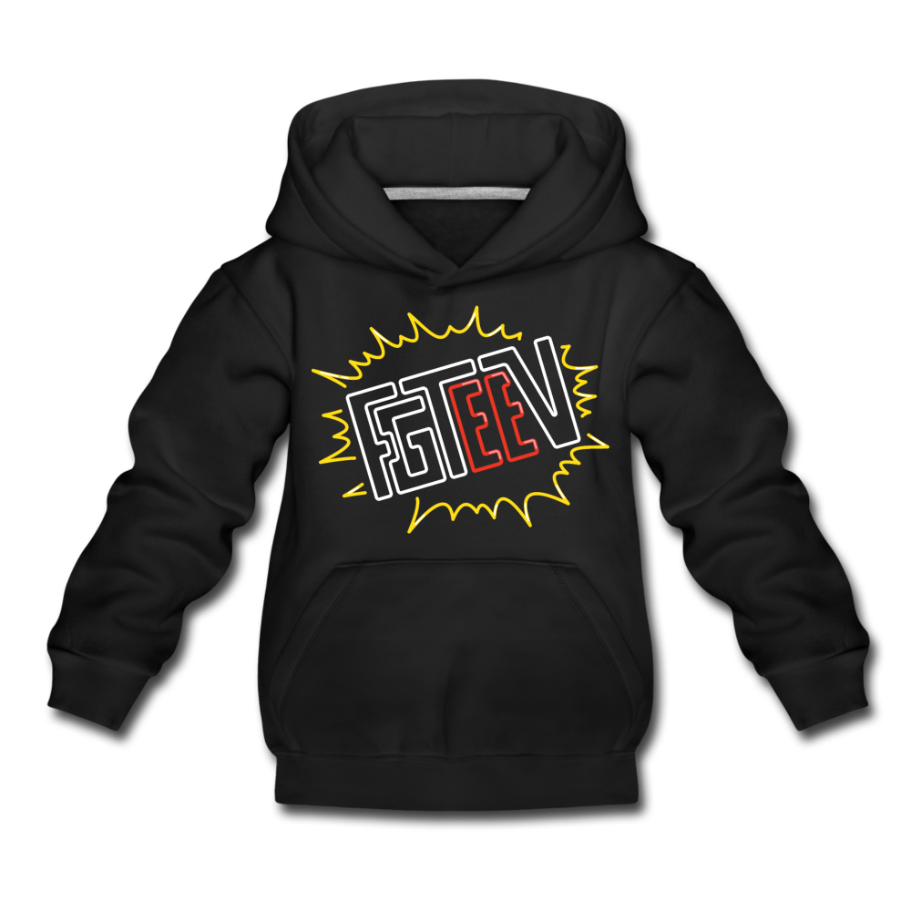 FGTeeV Neon Logo Hoodie T-Shirt