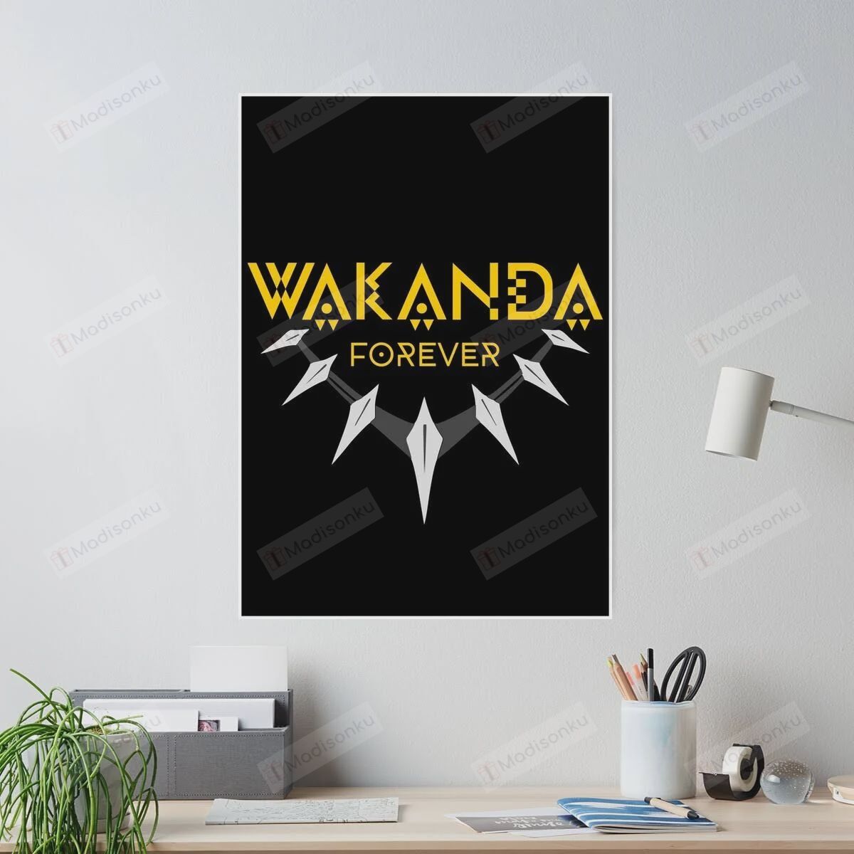 Wakanda Forever – Wakanda Salute – Wakanda Tributes – Wakanda African Poster