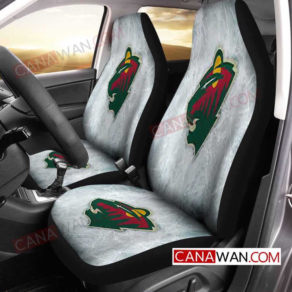 Minnesota Wild Style031 3D Customized Personalized Car Seat Cover